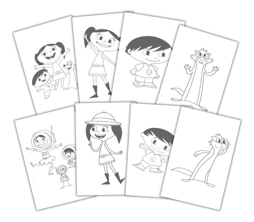 20 Livros Colorir Show Da Luna Lembrancinha Aniversário