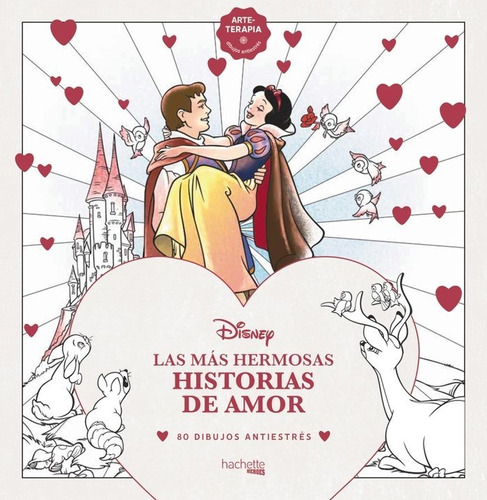 Libro Las Mas Hermosas Historias De Amor Disney - Aa.vv.