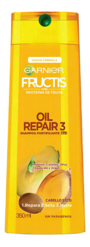  Shampoo Oil Repair 2en1 3 Aceites A Fructis