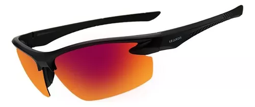 Óculos Esportivo Masculino Polarizado Com Uv400 Para Pesca Cor Da