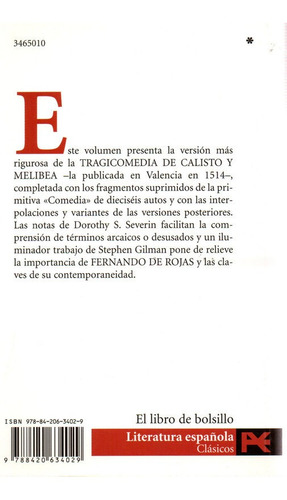 Imagen 2 de 3 de La Celestina - De Rojas - Alianza Editorial (e