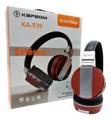 Super Fone Headphone Estéreo Com Bluetooth Kapbom Ka-939