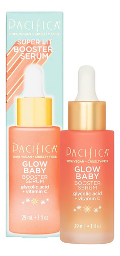 Pacifica Beauty, Glow Baby Booster Serum Para Cara, Vitamina