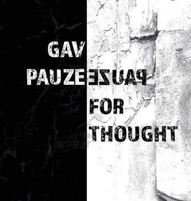 Libro Pauze For Thought - Gav Pauze