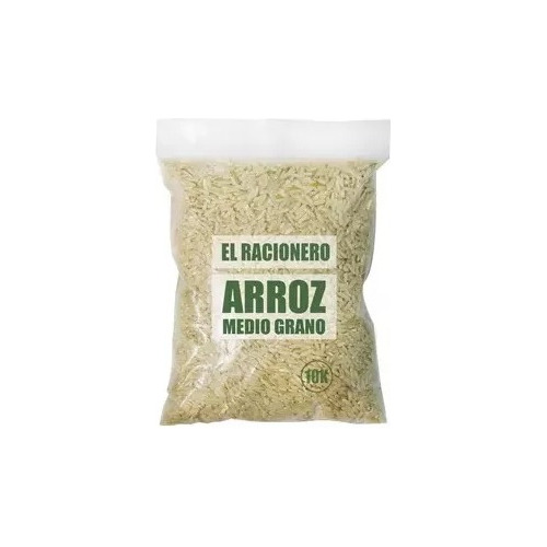 Medio Grano De Arroz Bolsa 25 Kilos