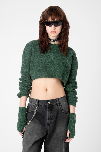 Sweater Crop Backup K. De Mujer Linea Mich 47 Street