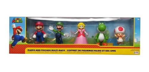 Super Mario E Friends Pack Com 5 Personagens Candide 3079