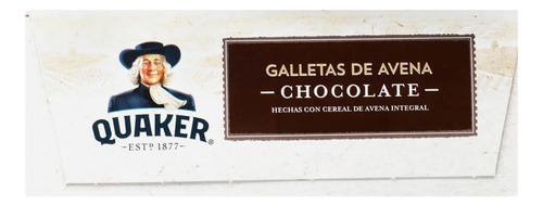 Galleta Avena Chocolate Quaker 240 G