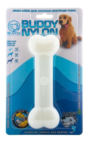 Brinquedo Para Cães Adultos Osso Nylon Buddy Toys