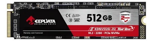 Ssd M.2 Nvme 512gb 2280 Keepdata Kdnv512g-j12 | Frete grátis