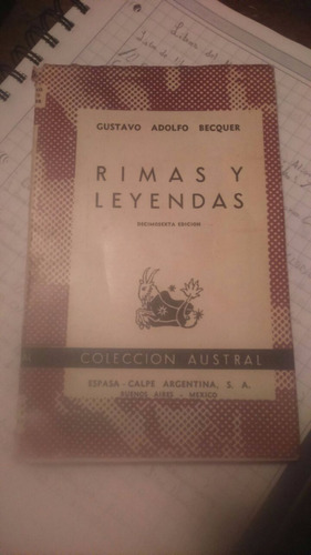 Rimas Y Leyendas - Gustavo Adolfo Becquer