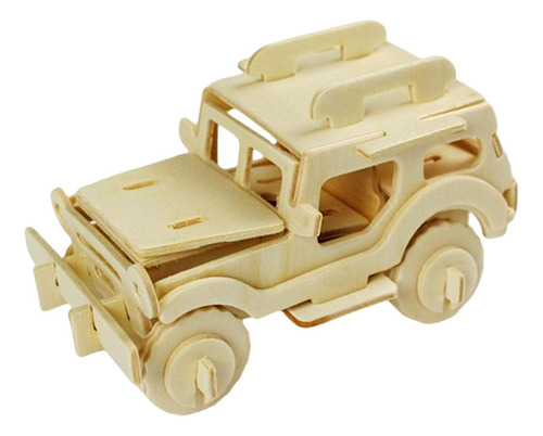 Kit De Modelo De Coche De Rompecabezas De Todoterreno