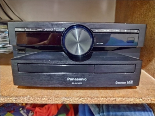 Minicomponente Panasonic Negro Con Bluetooth 