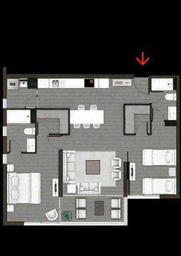 Moderno Departamento Mariposa (91623)