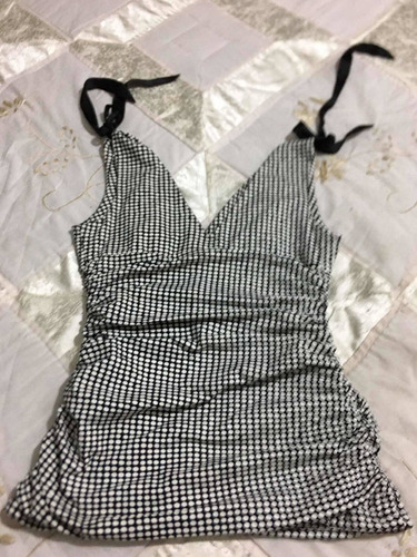 Pull & Bear Vestido Para Dama Talla M Negro