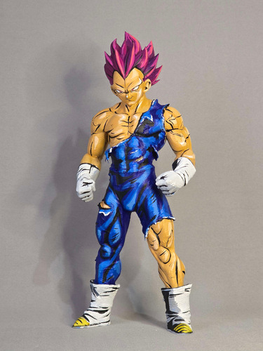 Figura Vegeta Ultra Ego 35cm - 3d (mak3d.mdq)
