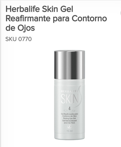Imagen 2 de 3 de Crema Hidratante+gel Reafirmante Para Contorno De Ojos Skin