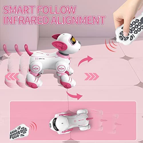 Robot De Control Remoto Para Perros, Juguetes Para Niñas De
