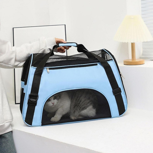 Transportador De Gato, Azul S