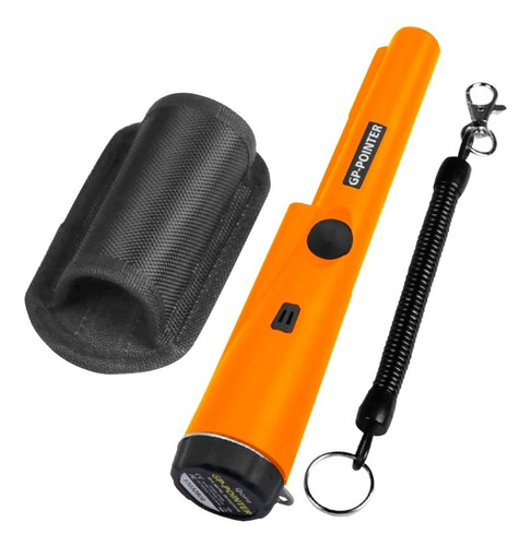 Detector Metales Manual Portátil Gp Pointer Seguridad Pared Color Naranja