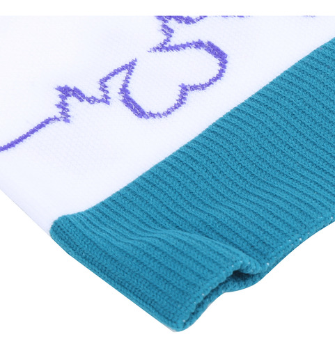 Calcetines De Compresión Blancos, 1 Par, Para Deportes Al Ai