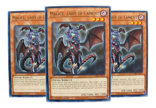 Yugi-oh! Malice Lady Of Lament Tama-en051 Rare