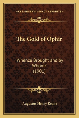 Libro The Gold Of Ophir: Whence Brought And By Whom? (190...