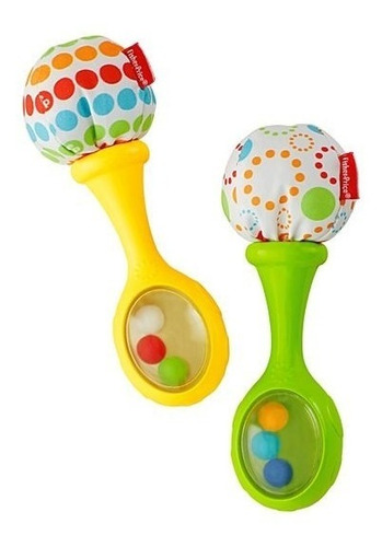 Juguete Bebe Fisher Price Maracas Divertidas Cbh79 Babymovil