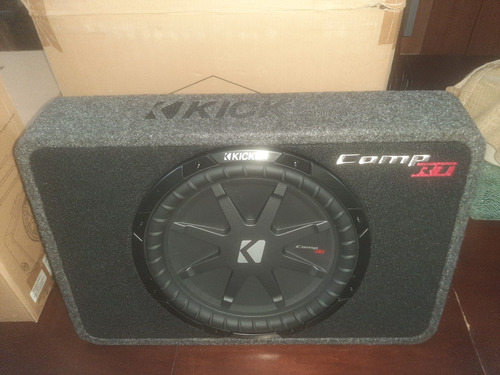 Bajos Planos 12  Kicker 40tcwrt122 En Cajon Original Kicker