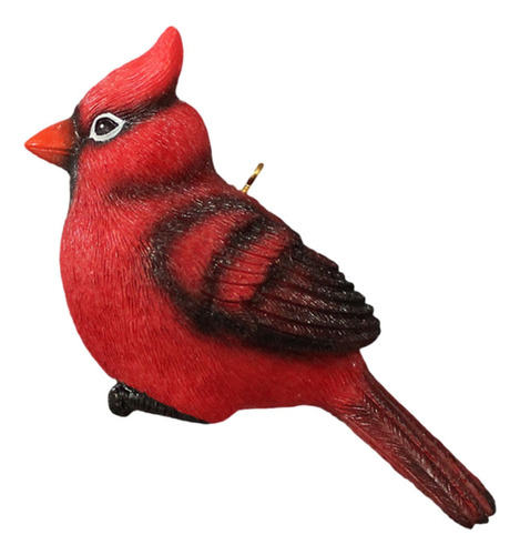 Adorno Colgante De Pájaro Rojo, Decoración De Cardenal,