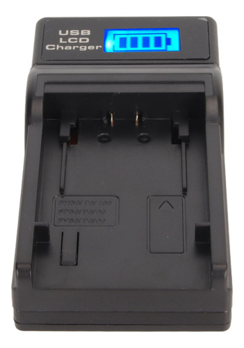 Batería De Cámara Usb Con Pantalla De Alimentación Única Par