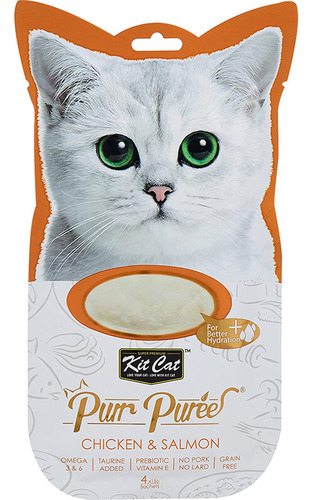 Kit Cat Purrpuree Pollo Salmón 60 Grs