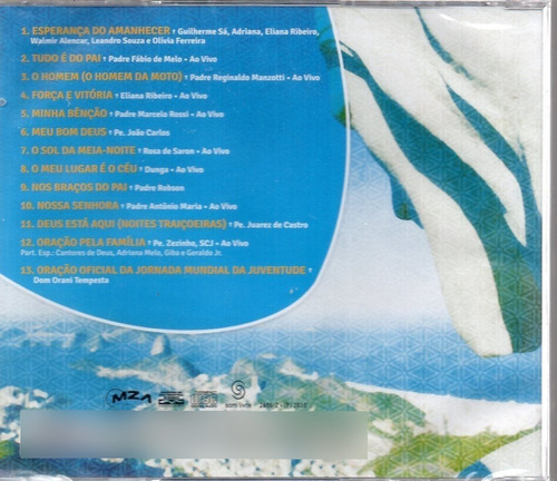 Cd O Melhor Da Música Católica - Jmj Rio2013