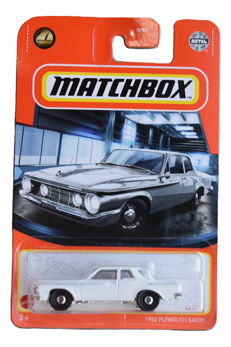 Matchbox Carro 1962 Plymouth Savoy Original + Obsequio 