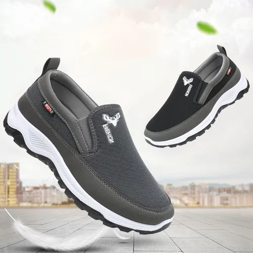 Zapatillas de lona sin cordones hombre hotsell