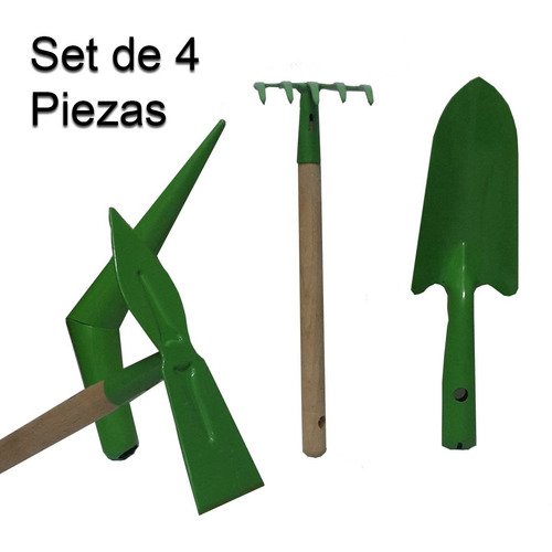 Set De Jardineria De 4 Piezas