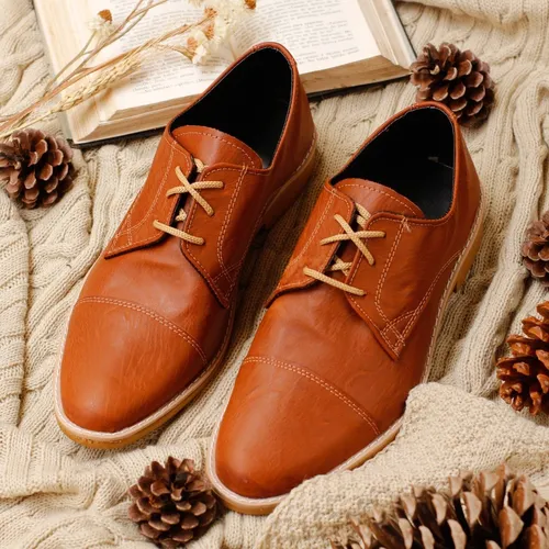 Zapatos De Vestir Hombres Cuero Ecologico Jerson Bym Shoes