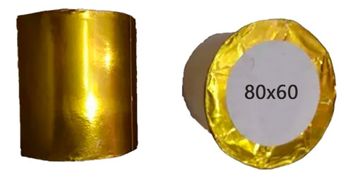 Pack De 4 Rollos Papel Térmico 80x60mm