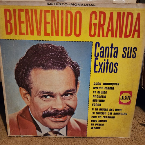 Disco Lp Bienvenido Granda-canta Sus Exitos, Estereo Mono