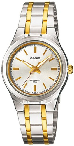 Casio Ltp1310sg-7av Plata Acero Inoxidable De La Mujer Reloj