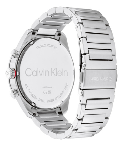 Reloj Calvin Klein Force Para Hombre 25200264 Plateado