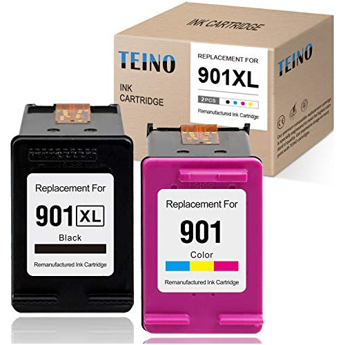 S De Tinta   De Repuesto Hp 901 901xl 901 Xl, Compatibl...