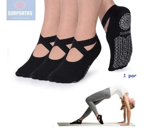 Calcetines Antideslizantes Modelo Para Pilates Y Yoga  