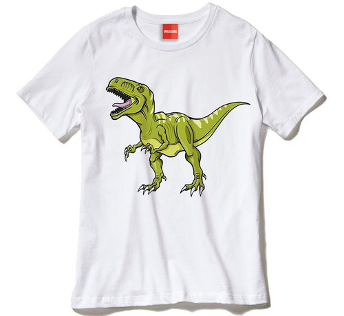 Playera Camiseta Hombre Niño Dinosaurio Velociraptor #359