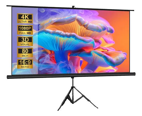 comprar Pantalla Proyector 120 Pulgadas Retractil Imagen 16.9