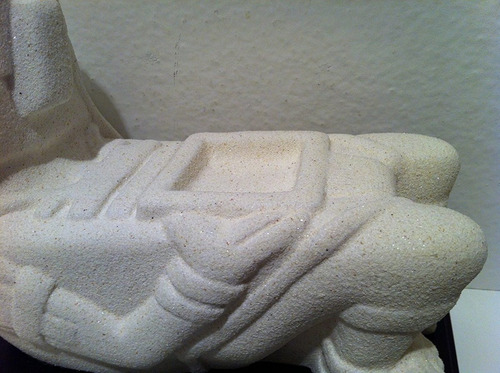 Escultura Chac Mool Tolteca Mármol Faardym