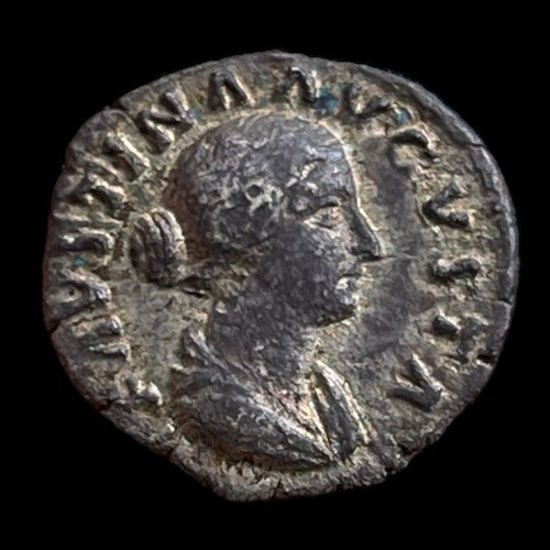 Moneda Imperio Romano Denario Ar De Faustina Ii 161-175 D.c