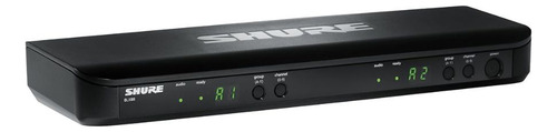 Shure Blx188/cvl Sistema Inalámbrico Con 2 Micrófonos Lavali Color Negro