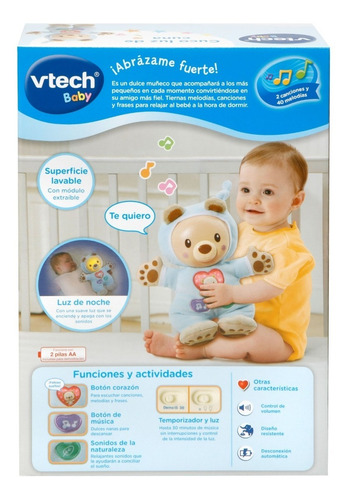 Cuco Luz De Cuna Juguete Didáctico Bebe Vtech