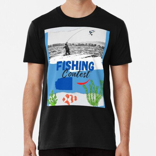 Remera Concurso De Pesca Algodon Premium